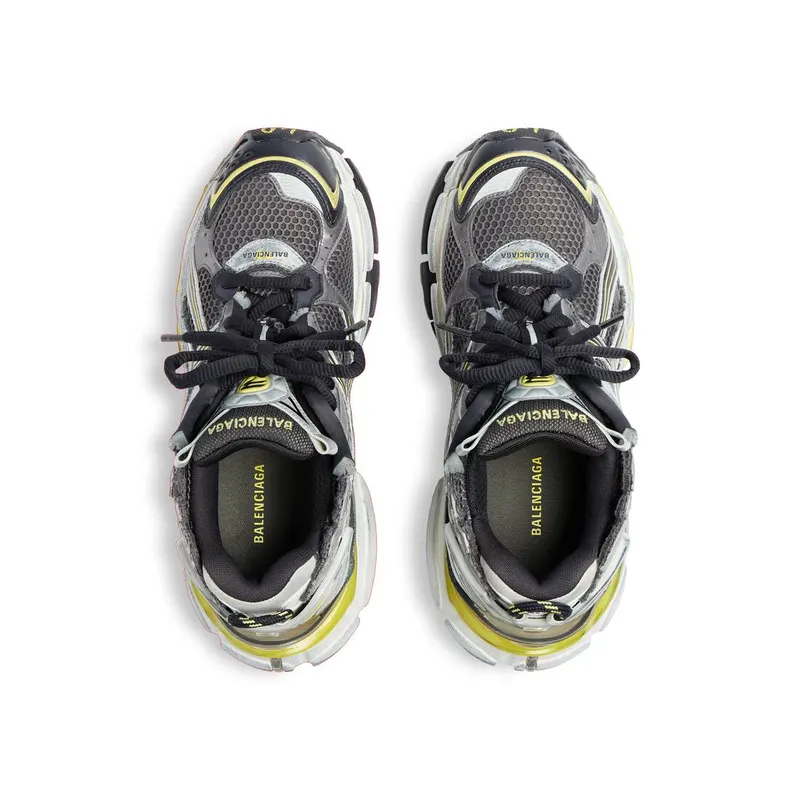 Balenciaga Runner Sneaker Grey / Yellow / White (772774W3RMU1279)