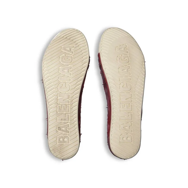 Balenciaga Paris Ultra Flat High Top Sneaker Red (791970W2MD16631)