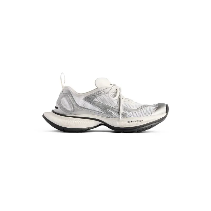 Balenciaga Circuit Sneaker White / Silver (793944WFLGY9100)
