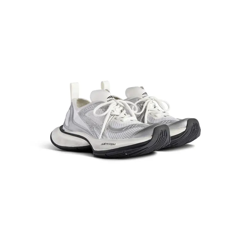 Balenciaga Circuit Sneaker White / Silver (793944WFLGY9100)