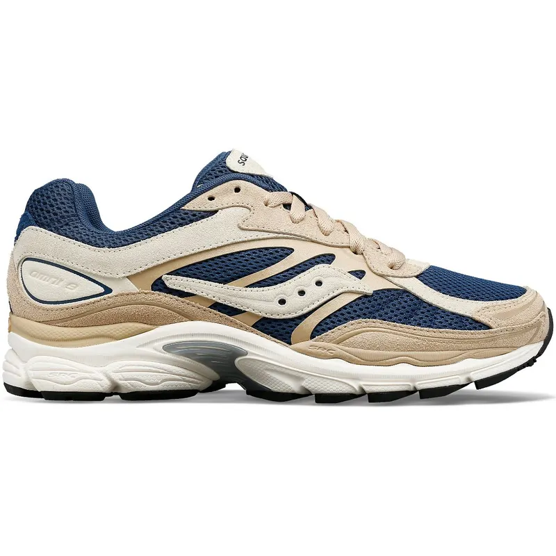 Saucony ProGrid Omni 9 Premium Beige / Blue (S70740-4)