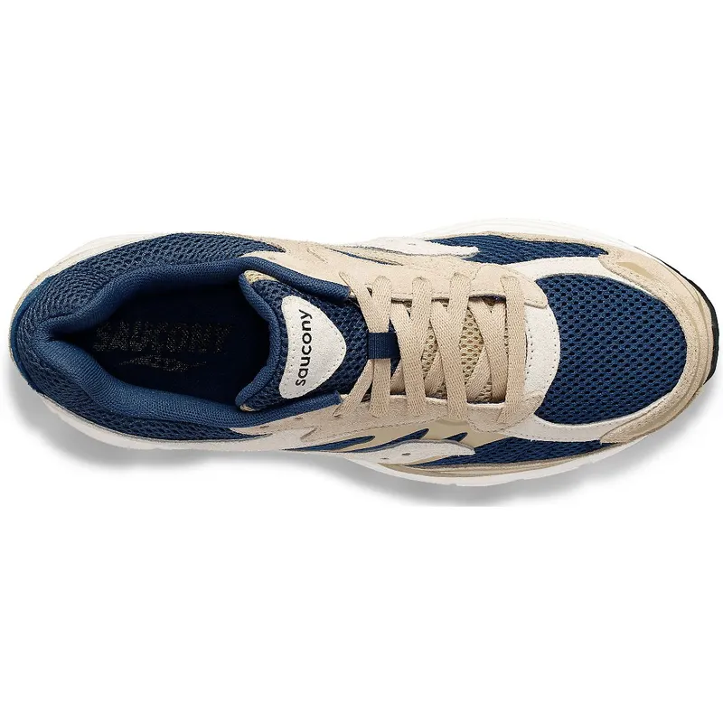 Saucony ProGrid Omni 9 Premium Beige / Blue (S70740-4)