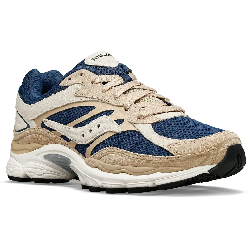 Saucony ProGrid Omni 9 Premium Beige / Blue (S70740-4)