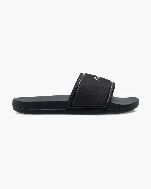 Cruyff Scripto Slide Black/Gold (CC242280-960)