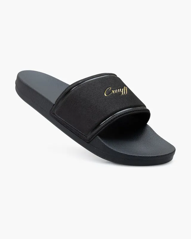 Cruyff Scripto Slide Black/Gold (CC242280-960)
