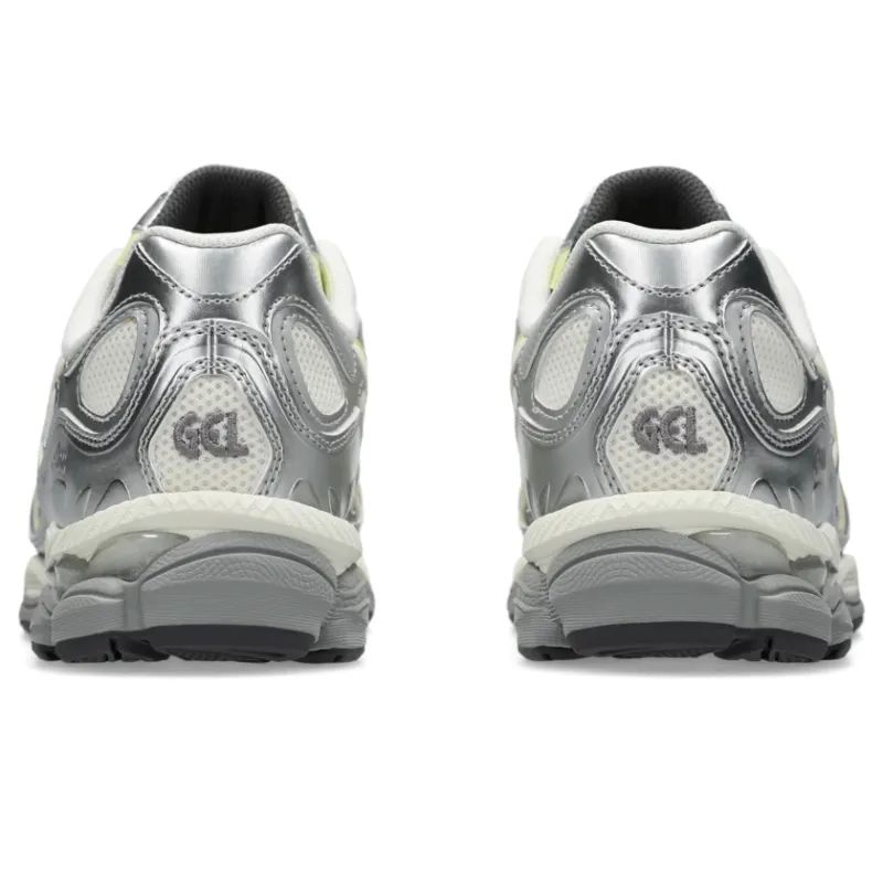 ASICS SportStyle x EMMI Gel-NYC “White/Metallic Silver / Pale Yellow” (1202A498-100)
