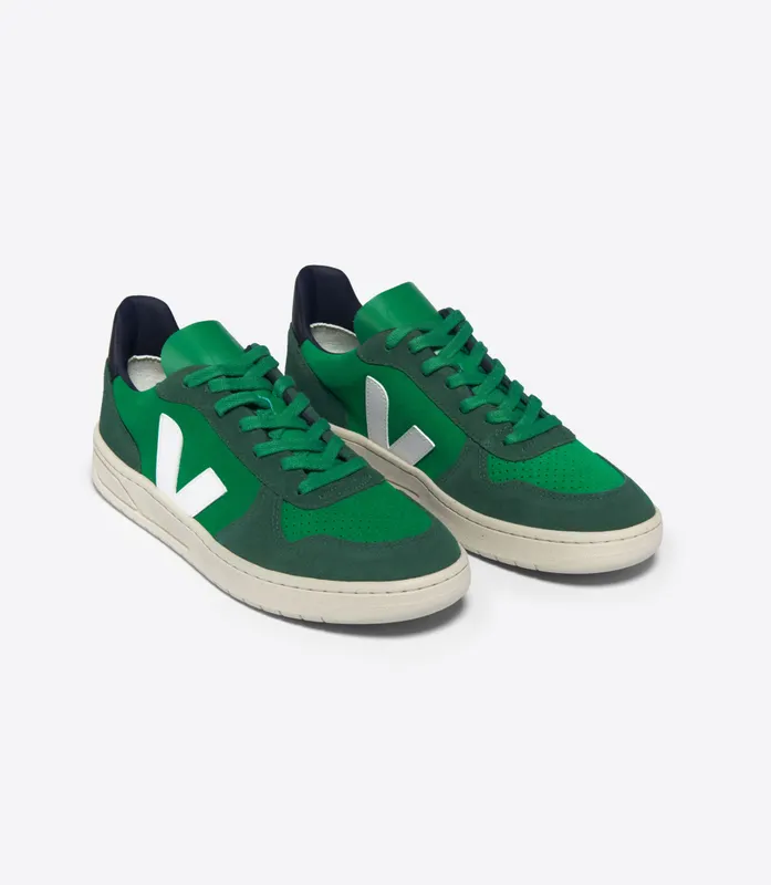 Veja V-10 SUEDE EMERAUDE PIERRE BLACK (VX0303671A)