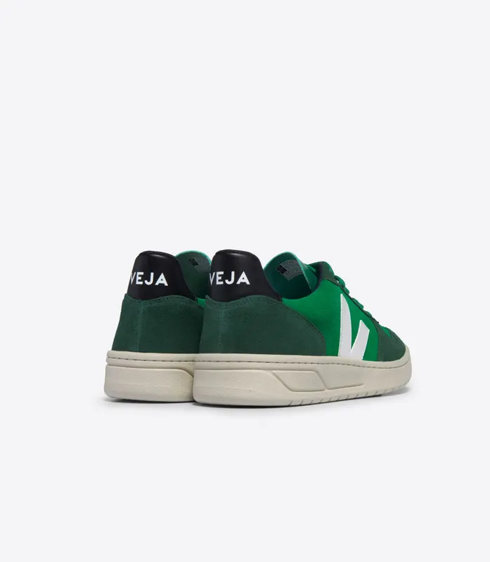 Veja V-10 SUEDE EMERAUDE PIERRE BLACK (VX0303671A)