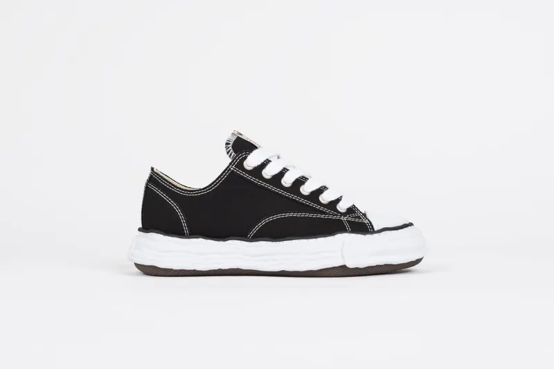 Maison Mihara Yasuhiro Peterson 23 OG Sole Canvas “Black/White” (A11FW702-BLK)