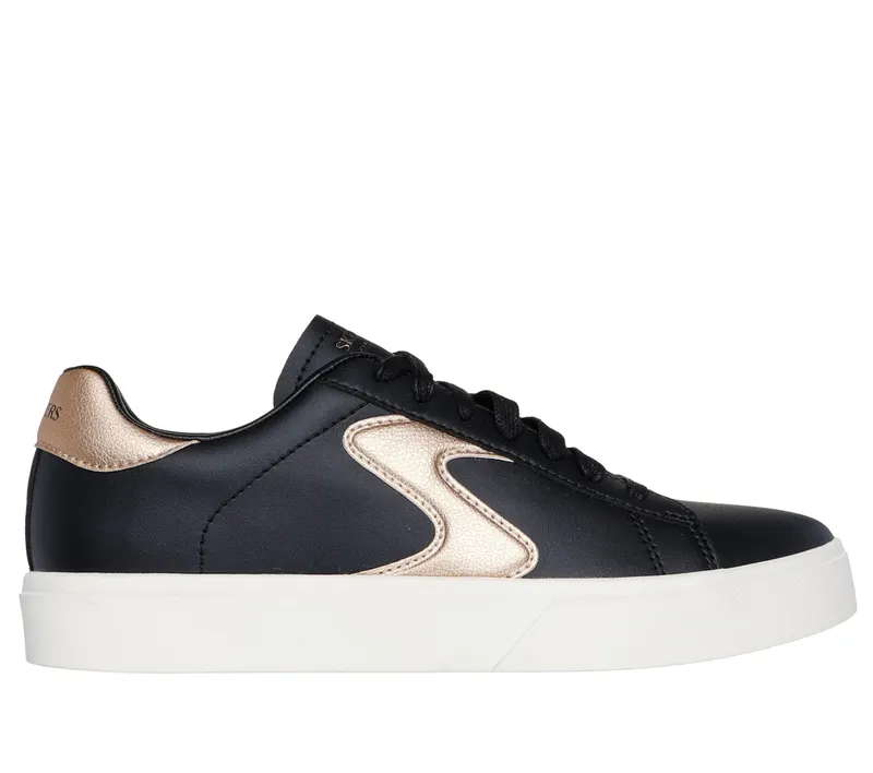 Skechers Eden LX – Beaming Glory – Zwart / Roos Goud (185016-BKRG)