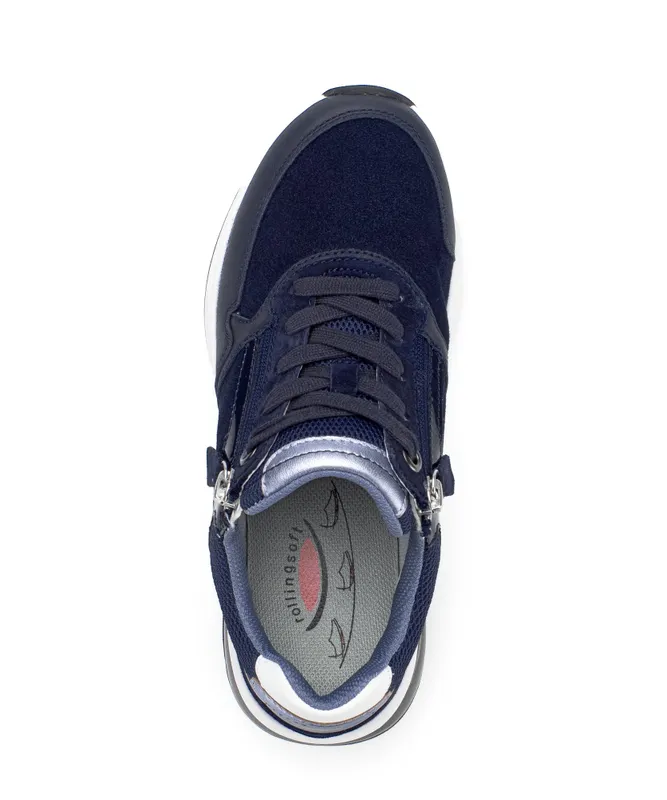 Gabor Lage sneakers Blauw (46.847.66)