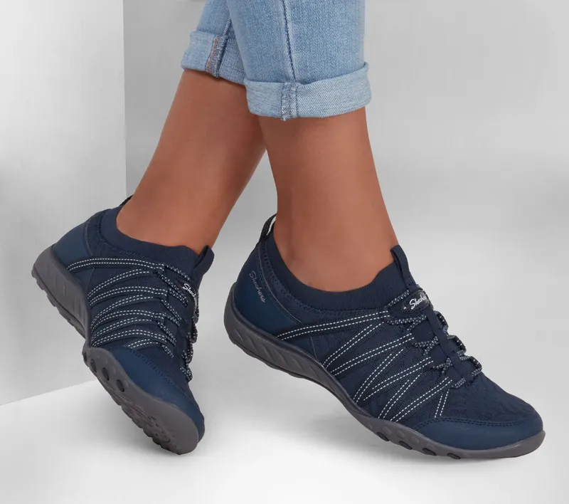 Skechers Relaxed Fit: Breathe-Easy – First Light – Marine (100244-NVY)