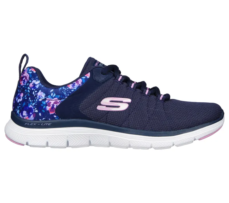 Skechers FLEX APPEAL 4.0 – LET IT BLOSSOM – Marine / Multi (149586-NVMT)