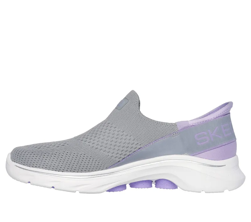 Skechers Skechers Slip-ins: GO WALK 7 – Mia – Grijs / Lavendel (125231-GYLV)