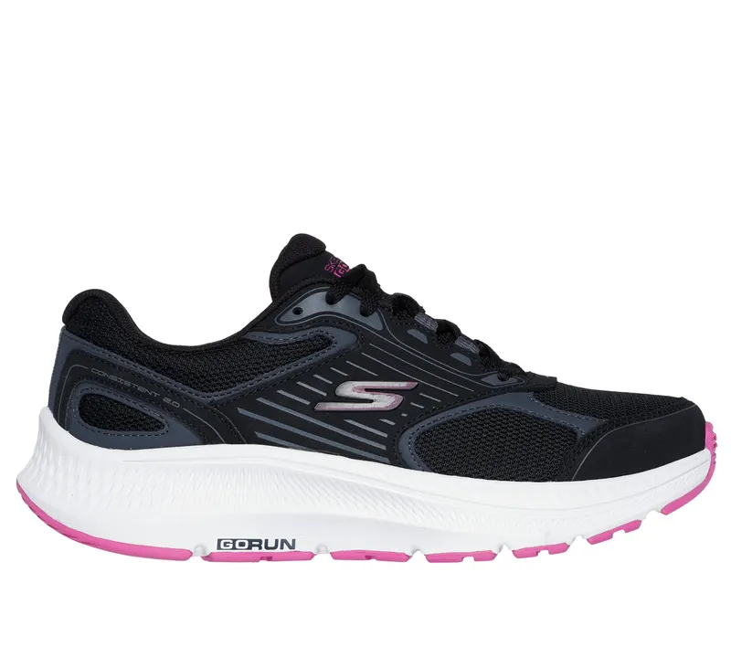 Skechers GO RUN Consistent 2.0 – Advantage – Zwart / Fuchsia (128606-BKFS)