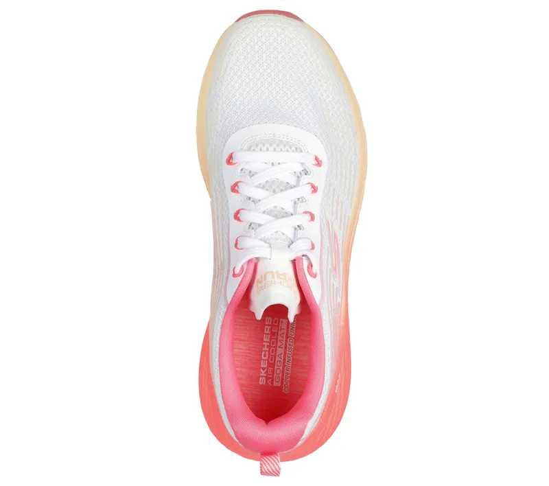 Skechers Max Cushioning Elite – Speed Play – Wit / Roze (129621-WPK)