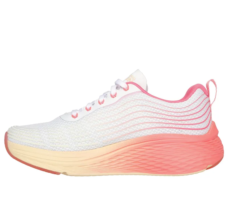 Skechers Max Cushioning Elite – Speed Play – Wit / Roze (129621-WPK)