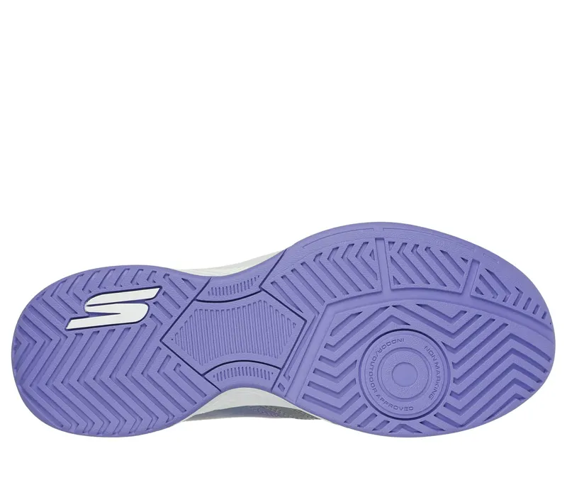 Skechers Skechers Viper Court Smash – Pickleball – Grijs / Purper (172072-GYPR)