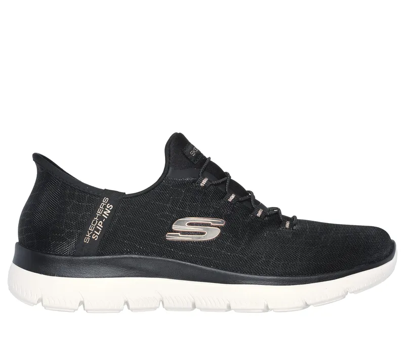 Skechers Skechers Slip-ins: Summits – Classy Night – Zwart / Roos Goud (150128-BKRG)