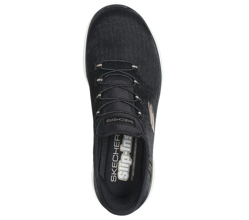 Skechers Skechers Slip-ins: Summits – Classy Night – Zwart / Roos Goud (150128-BKRG)