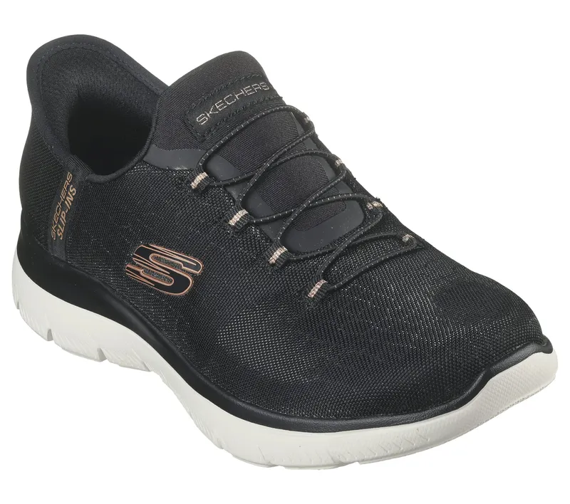 Skechers Skechers Slip-ins: Summits – Classy Night – Zwart / Roos Goud (150128-BKRG)