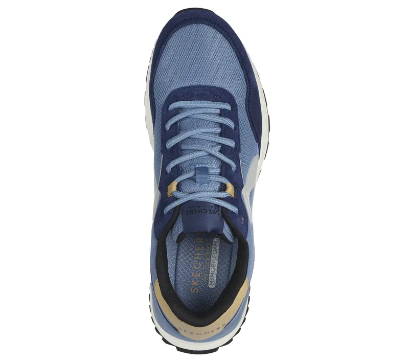 Skechers Fury – Fury Lace Low – Marine / Blauw (183265-NVBL)