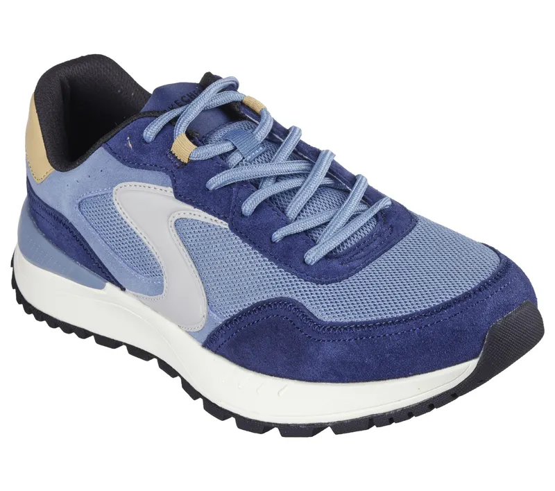 Skechers Fury – Fury Lace Low – Marine / Blauw (183265-NVBL)