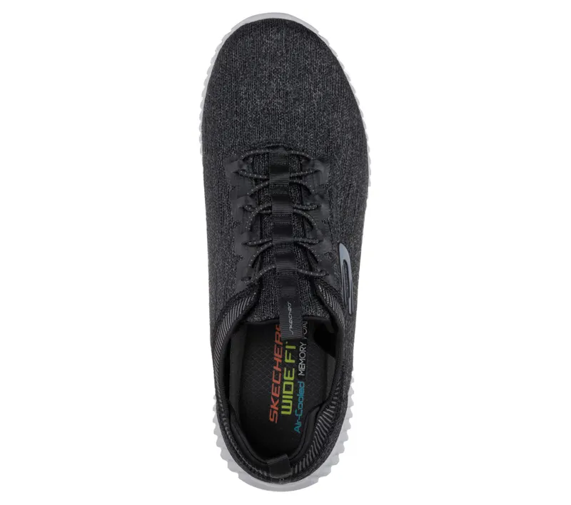 Skechers Elite Flex – Hartnell – Zwart / Grijs (52642-BKGY)