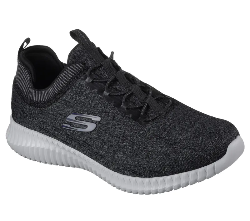 Skechers Elite Flex – Hartnell – Zwart / Grijs (52642-BKGY)
