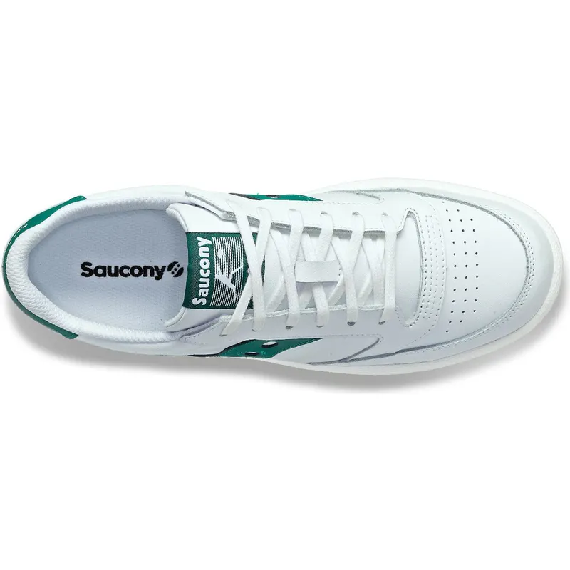Saucony Jazz Court PU White / Green (S70759-3)