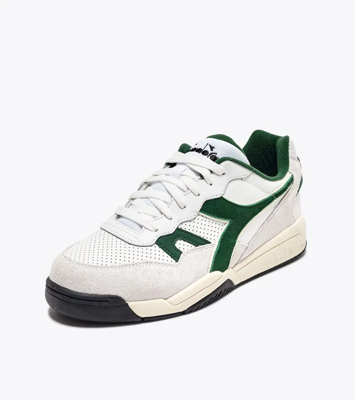 Diadora Winner Sl White / Fogliage Green (501.179583_C1161)