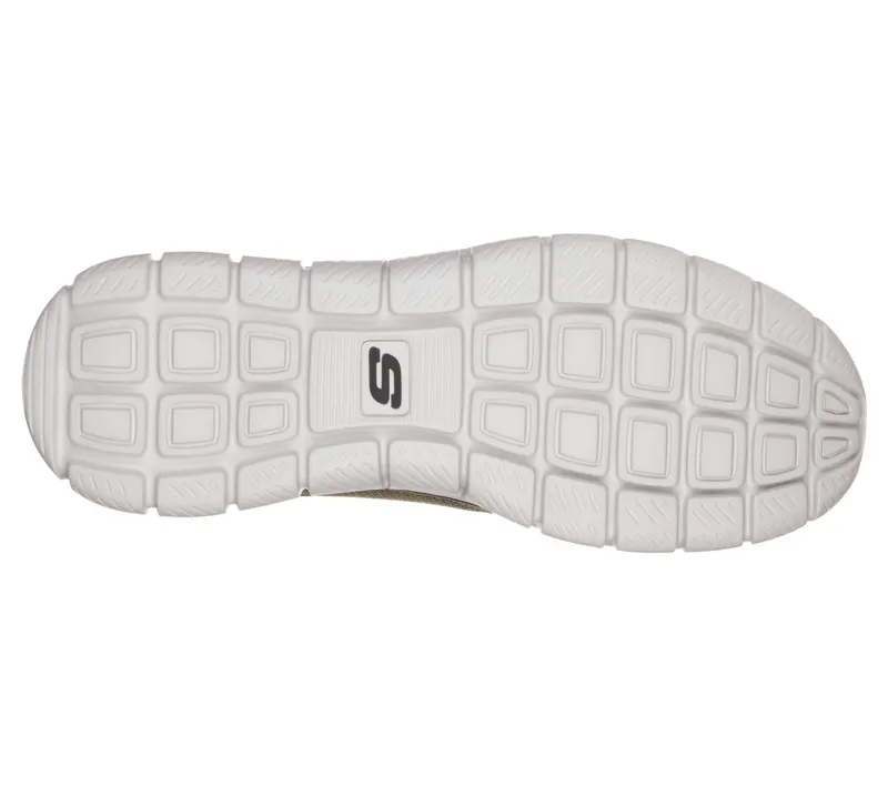 Skechers Track – Olijf / Zwart (52631-OLBK)