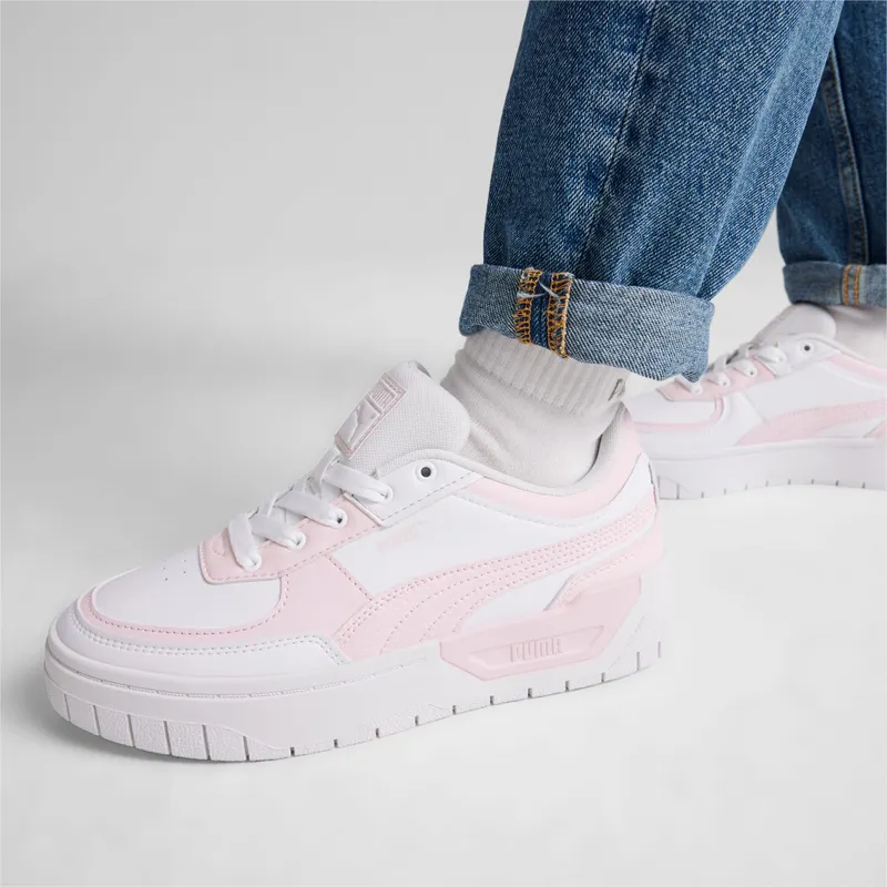 Puma Cali Dream leren Wit/Roze (392730-20)