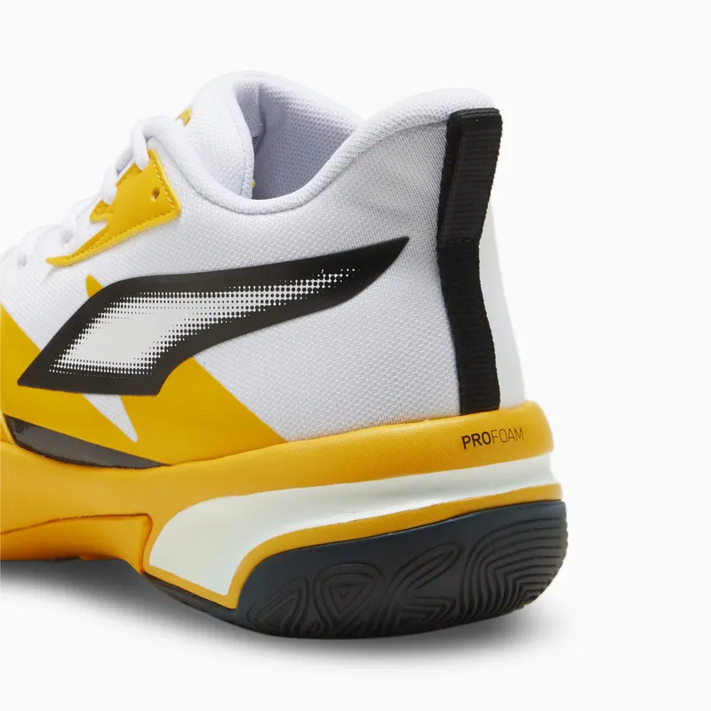Puma Genetics basketbalschoenen Wit/Geel (379905-03)