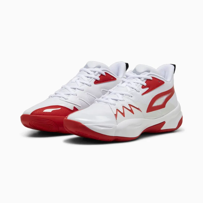 Puma Genetics basketbalschoenen Wit/Rood (379974-04)