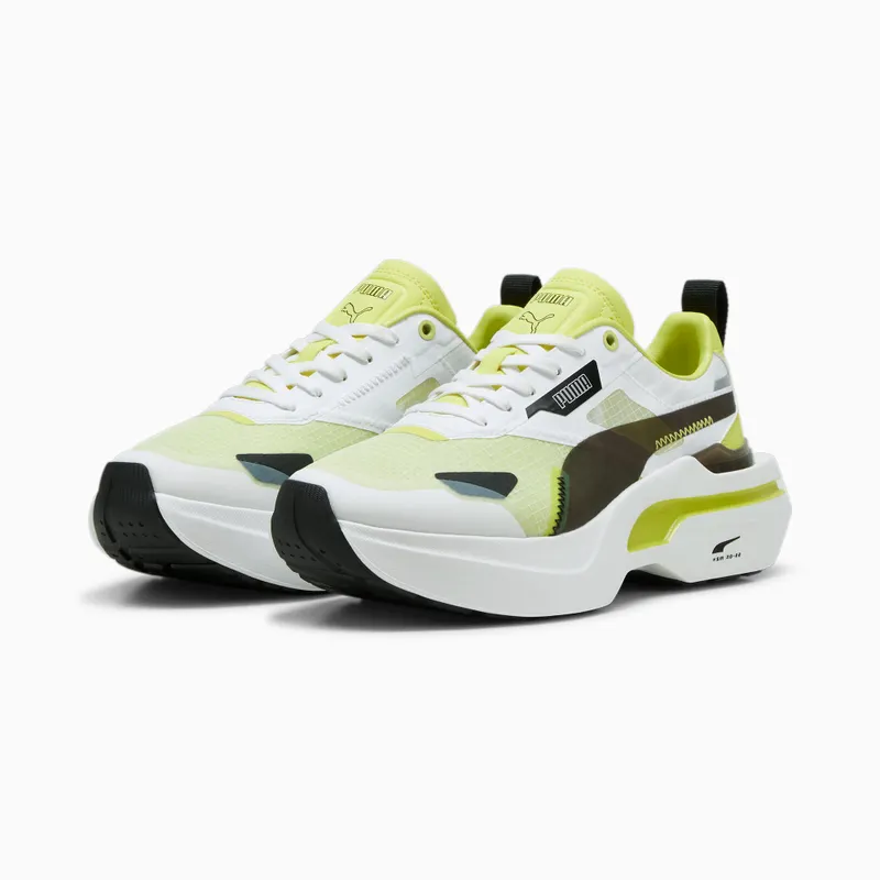 Puma Kosmo Rider Wit/Groen (383113-14)