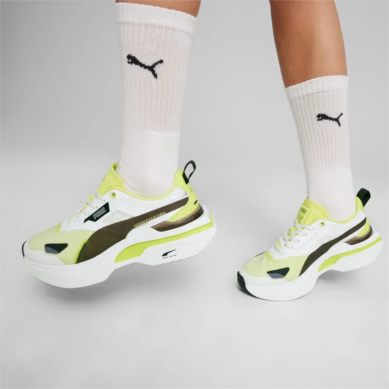 Puma Kosmo Rider Wit/Groen (383113-14)