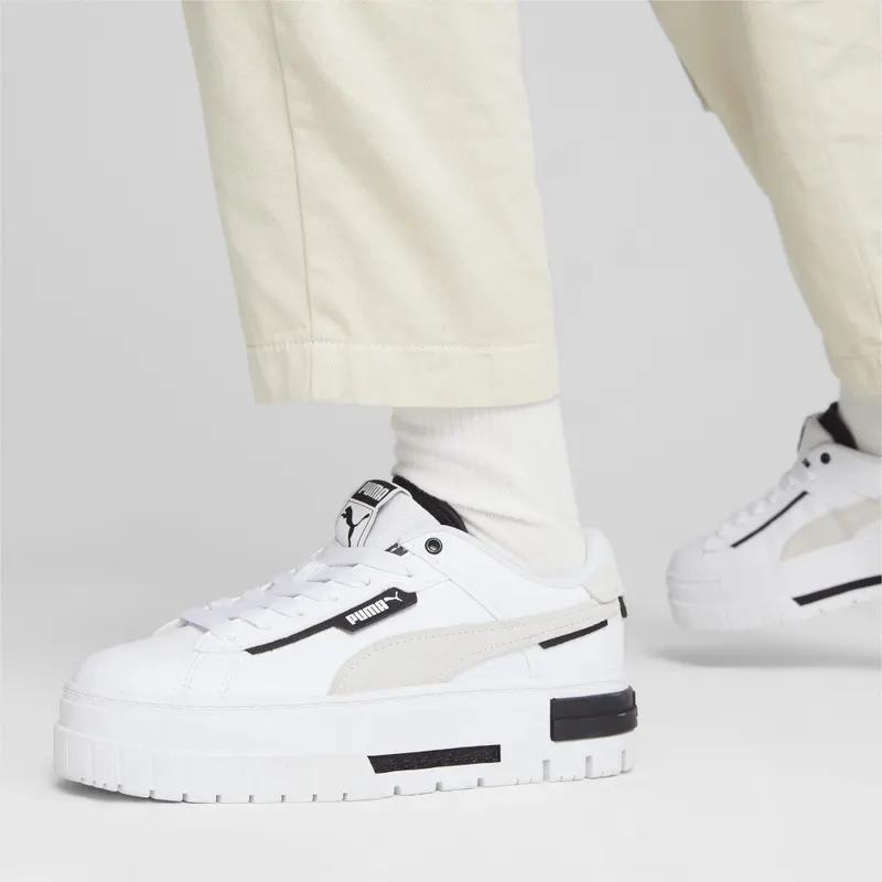 Puma Mayze Crashed Wit/Zwart (392495-02)