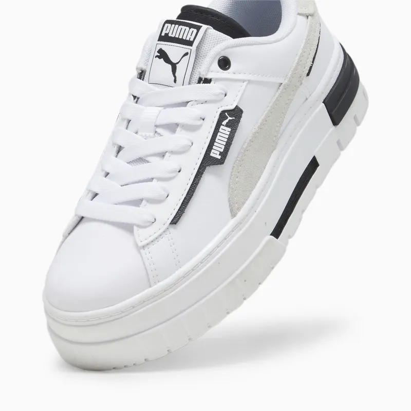 Puma Mayze Crashed Wit/Zwart (392495-02)