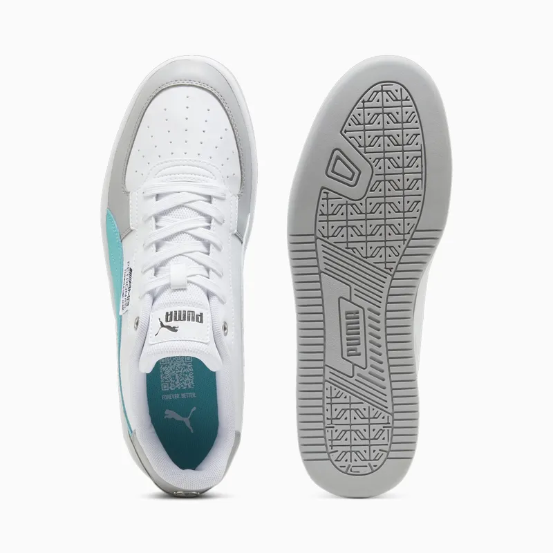Puma Mercedes-AMG PETRONAS Caven 2.0 Zilver/Groen/Wit (308157-02)