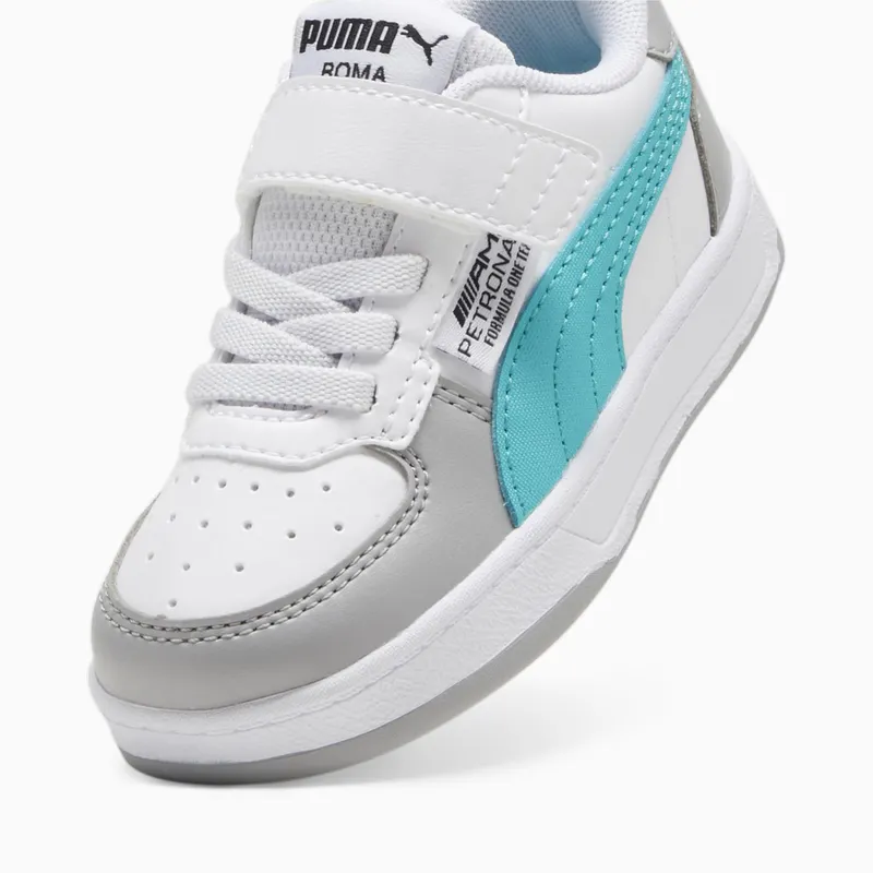 Puma Mercedes-AMG PETRONAS Caven 2.0 Zilver/Groen/Wit (308248-02)