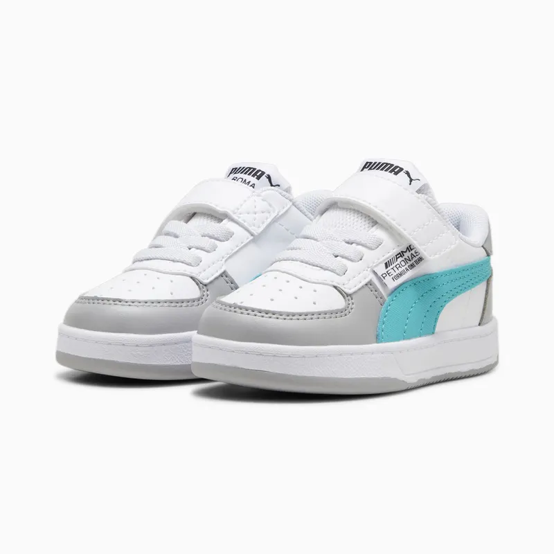 Puma Mercedes-AMG PETRONAS Caven 2.0 Zilver/Groen/Wit (308248-02)