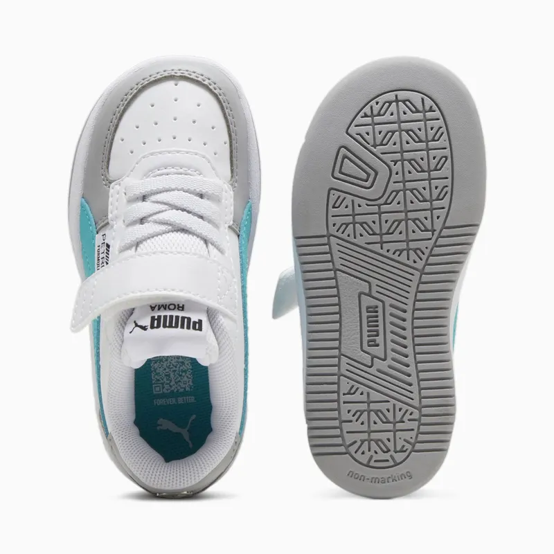 Puma Mercedes-AMG PETRONAS Caven 2.0 Zilver/Groen/Wit (308248-02)