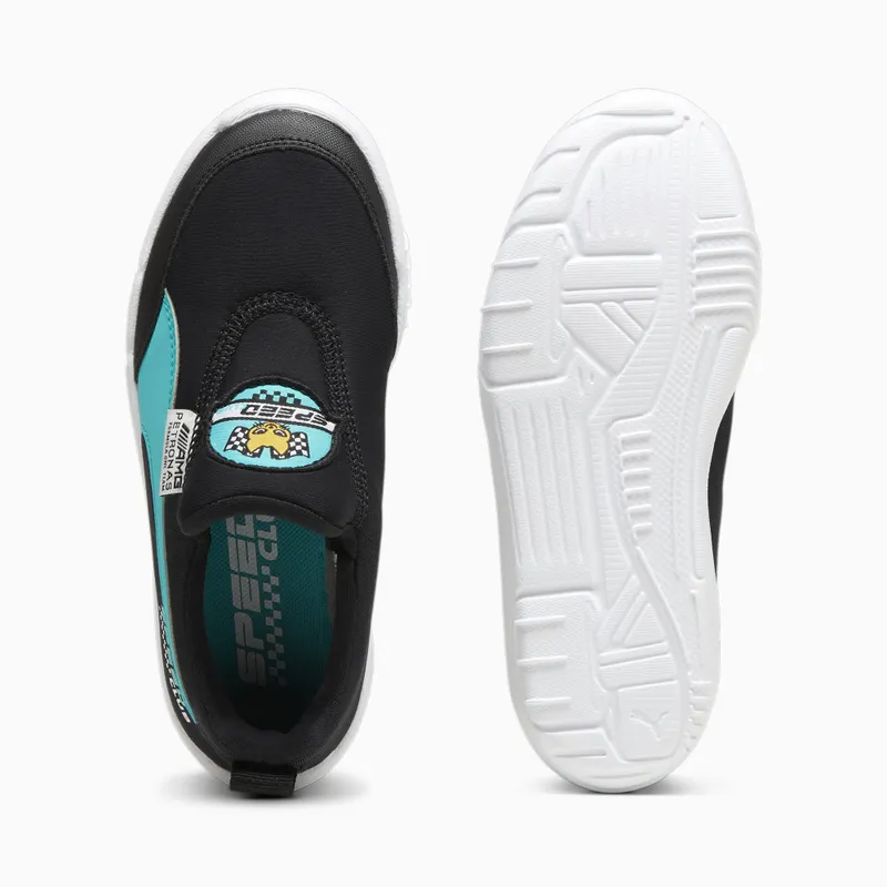 Puma Mercedes-AMG Petronas Motorsport Bao Kart schoenen Zwart/Groen (308233-01)