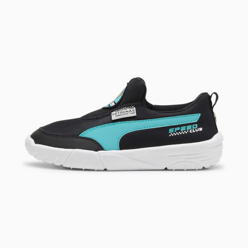 Puma Mercedes-AMG Petronas Motorsport Bao Kart schoenen Zwart/Groen (308233-01)
