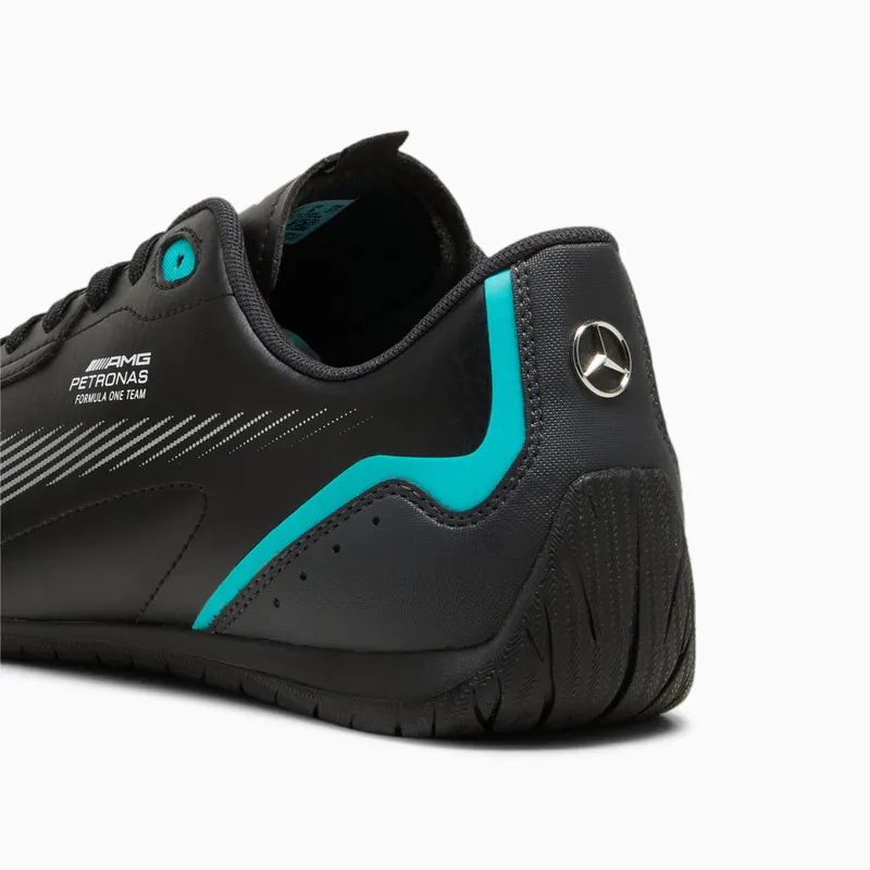 Puma Mercedes-AMG PETRONAS Neo Cat 2.0 raceschoenen Zwart/Groen (308085-01)