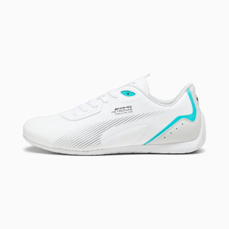 Puma Mercedes-AMG PETRONAS Neo Cat 2.0 raceschoenen Wit/Groen (308085-02)
