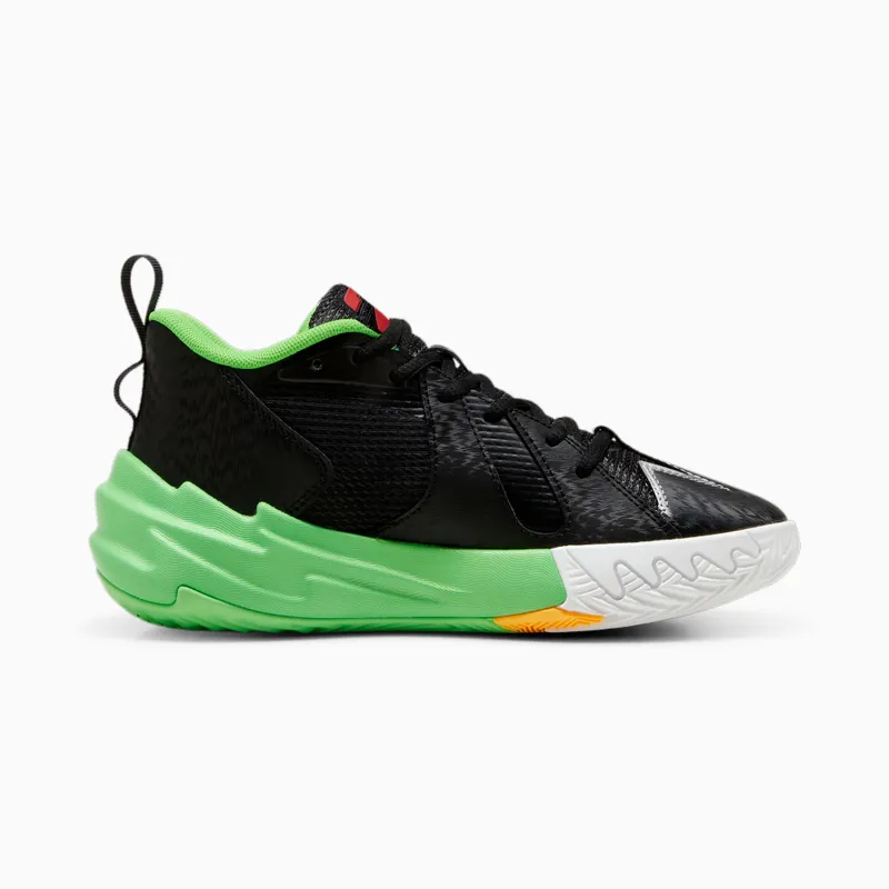 Puma x 2k Scoot 1 basketbalschoenen Zwart/Groen (309866-01)