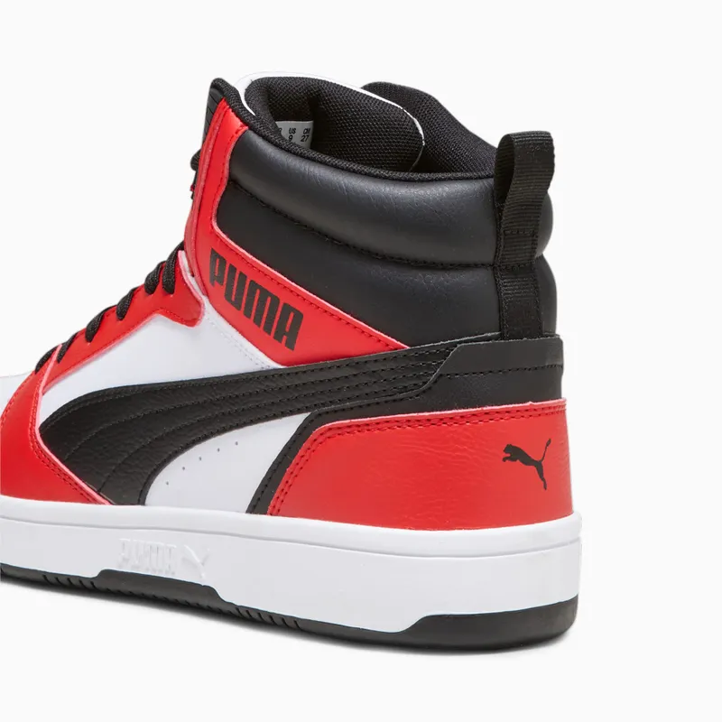 Puma Rebound Wit/Zwart/Rood (392326-04)