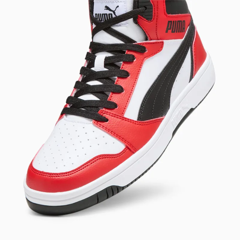 Puma Rebound Wit/Zwart/Rood (392326-04)
